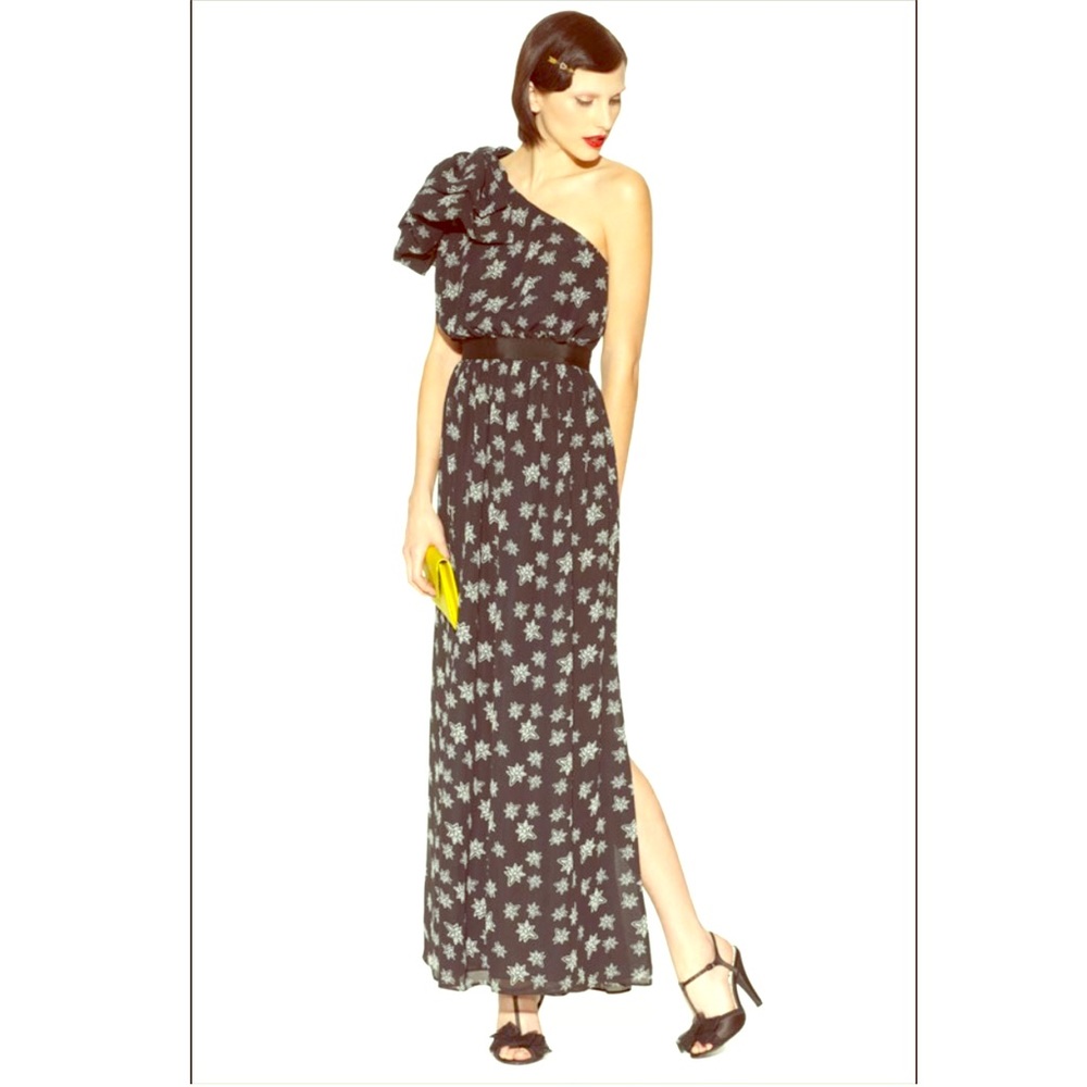 Kate Young Star Print evening dress